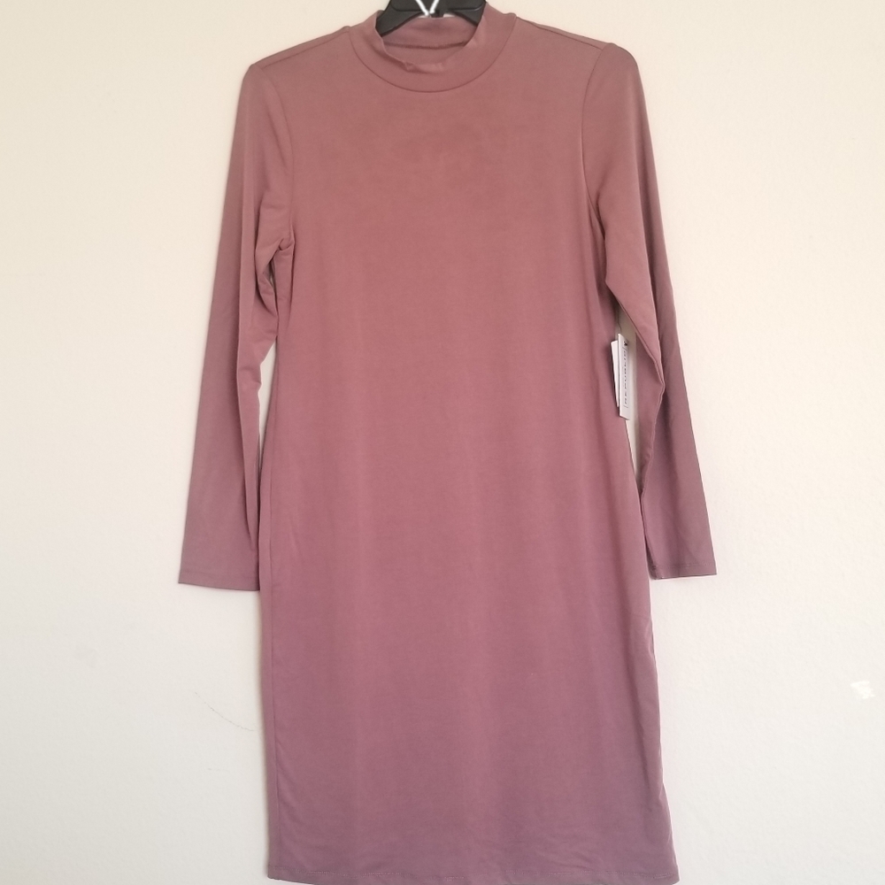 FOR THE REPUBLIC Long Sleeve Bodycon Dress Size L